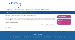 Desktop Screenshot of consult.waverley.gov.uk